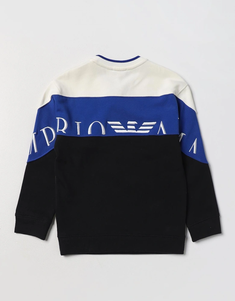 ColorBlock Pullover Sweatshirt