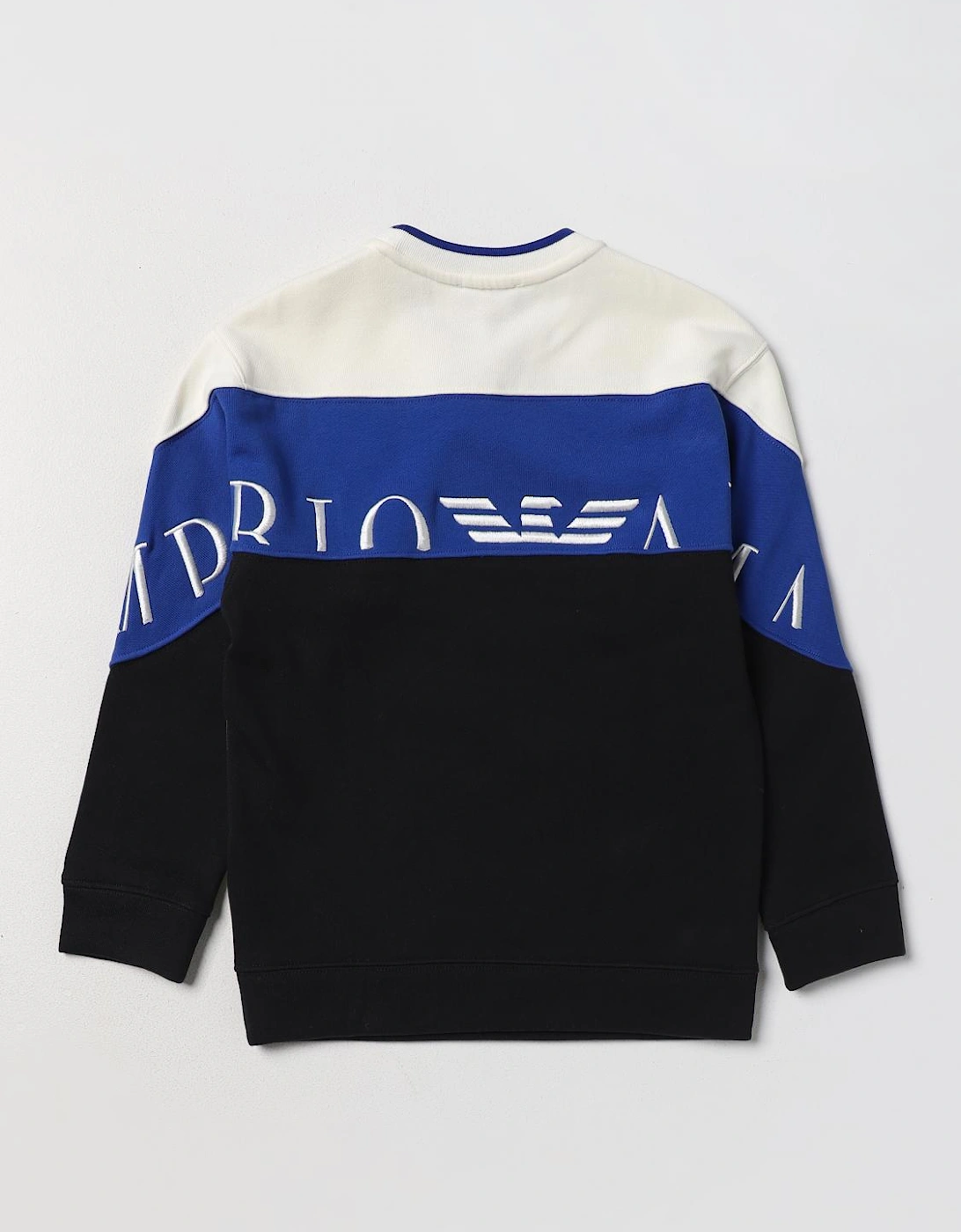 ColorBlock Pullover Sweatshirt