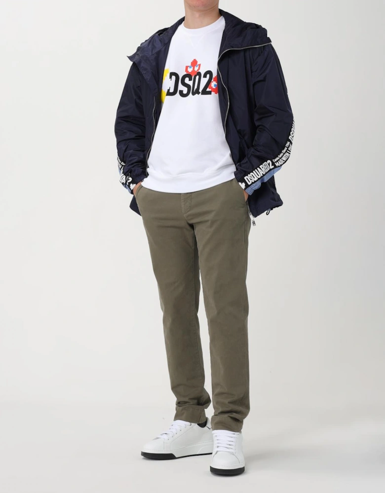 Hooded Windbreaker Jacket