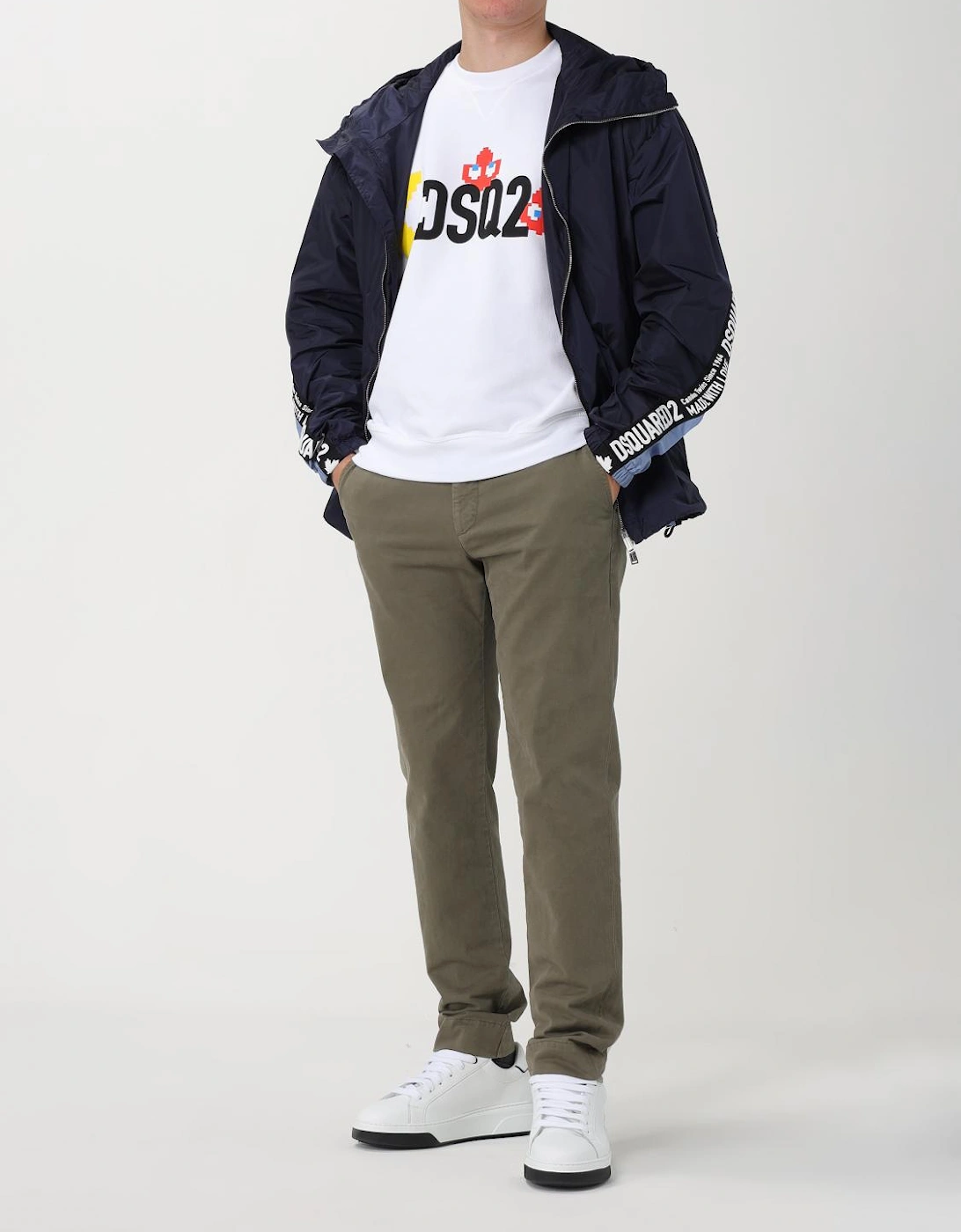Hooded Windbreaker Jacket