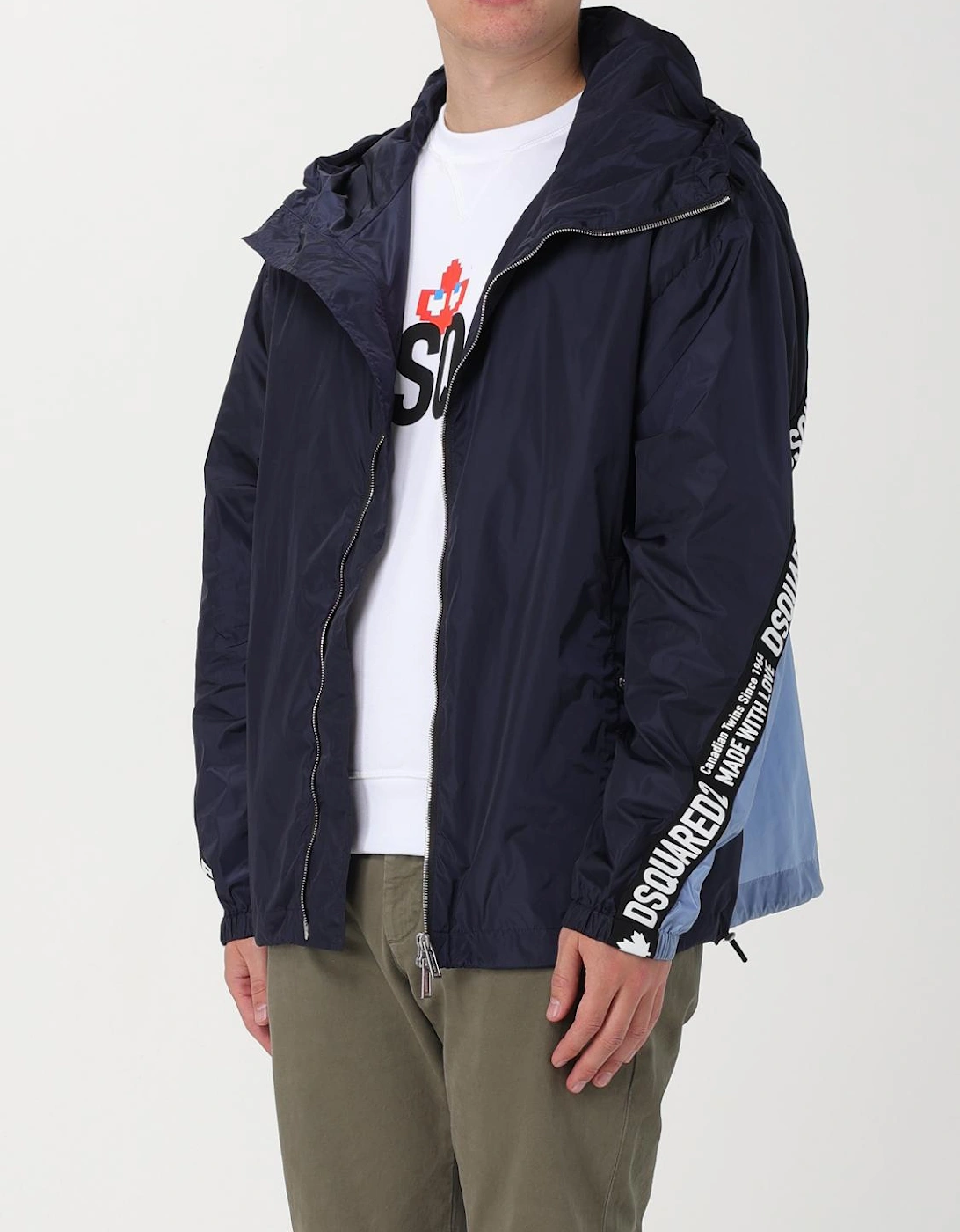 Hooded Windbreaker Jacket