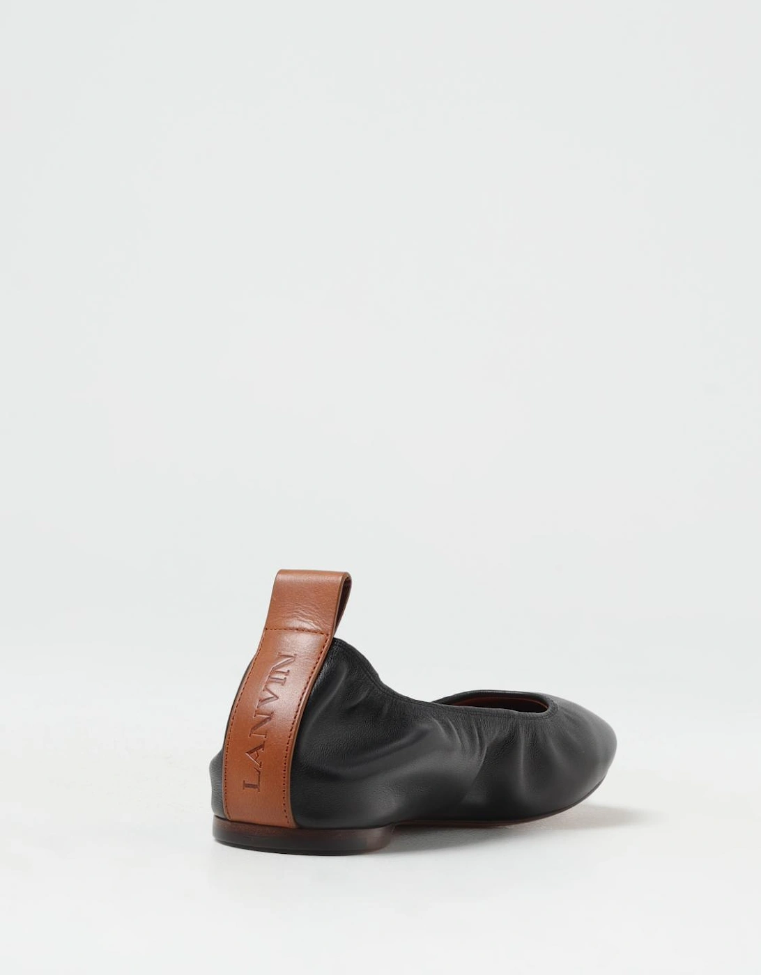 Leather Ballerina Flats