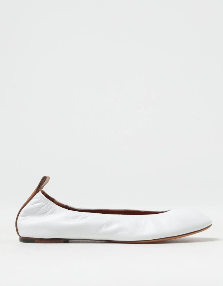 Leather Ballerina Flats