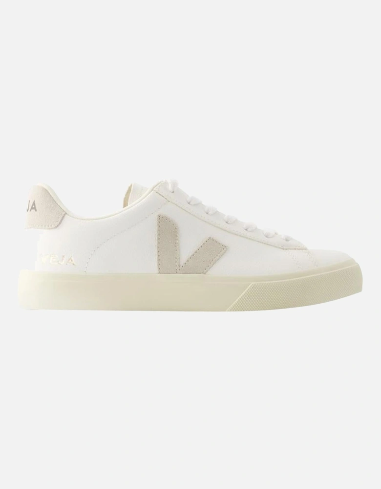 Textured Leather Sneakers with Recycled Rubber Sole