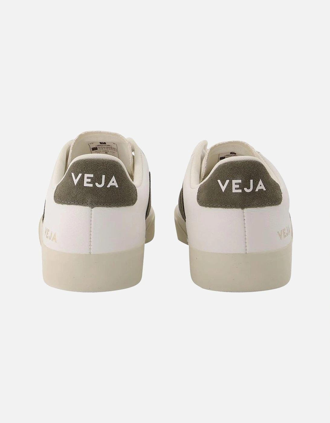 Leather Sneakers with Minimalist Design and Blue Logo, 8 of 7