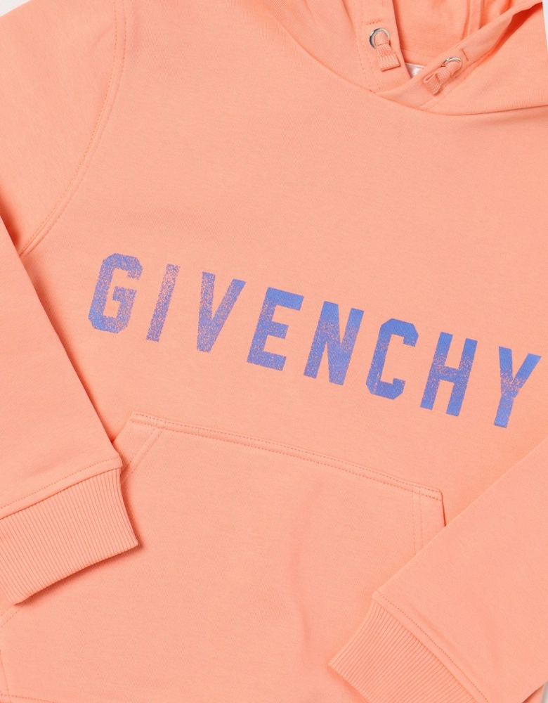 Kids Hoodie Logo Print