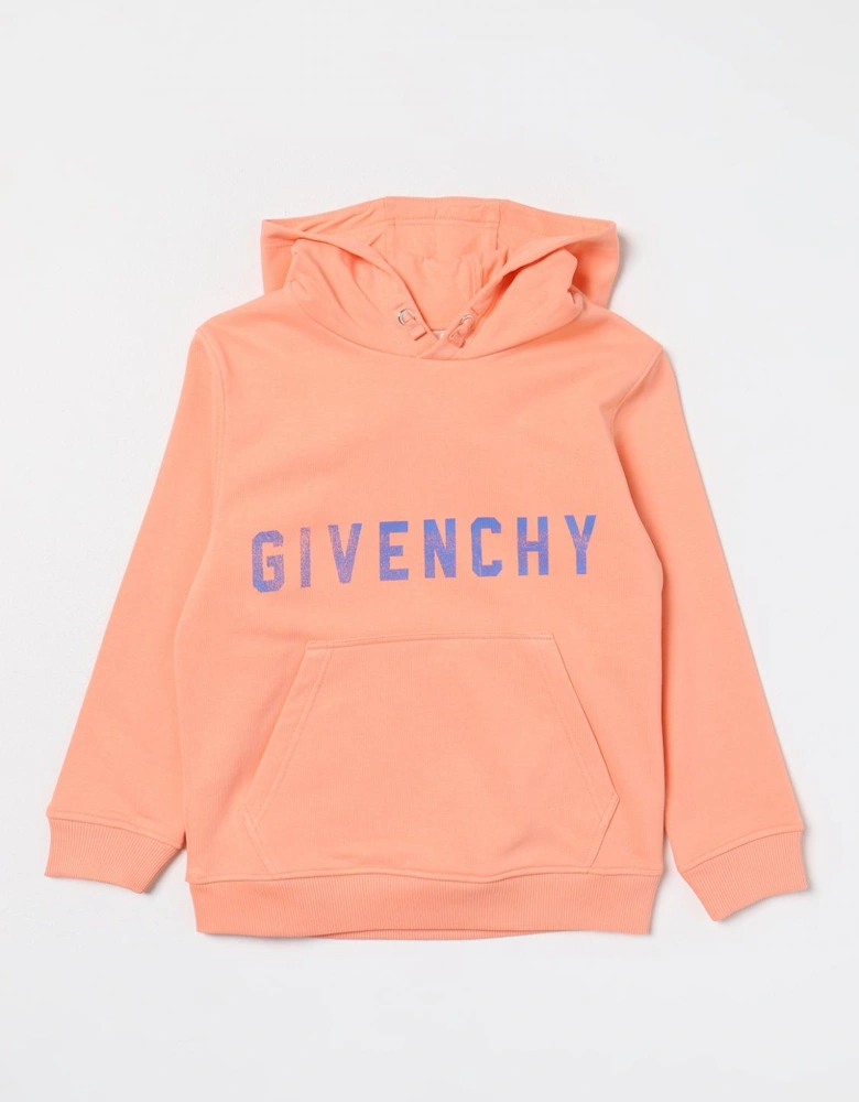 Kids Hoodie Logo Print