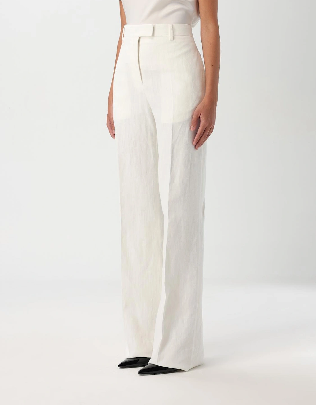 Wide Leg Linen Pants