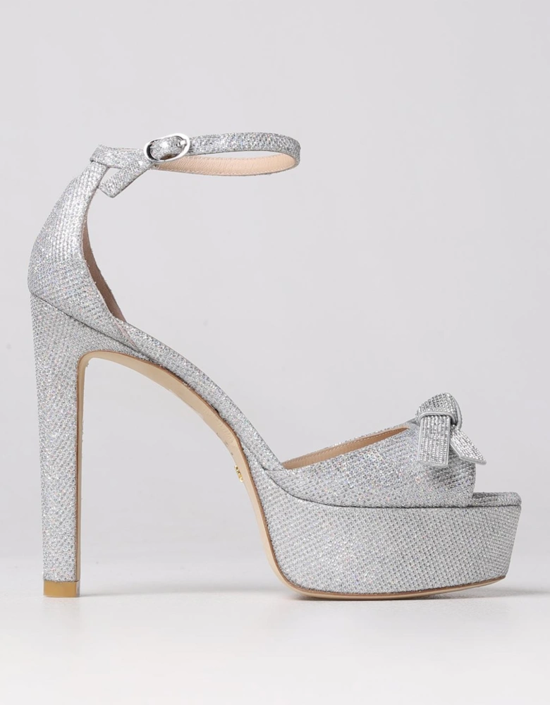 Nudist Song Platform Sandal Bow Detail