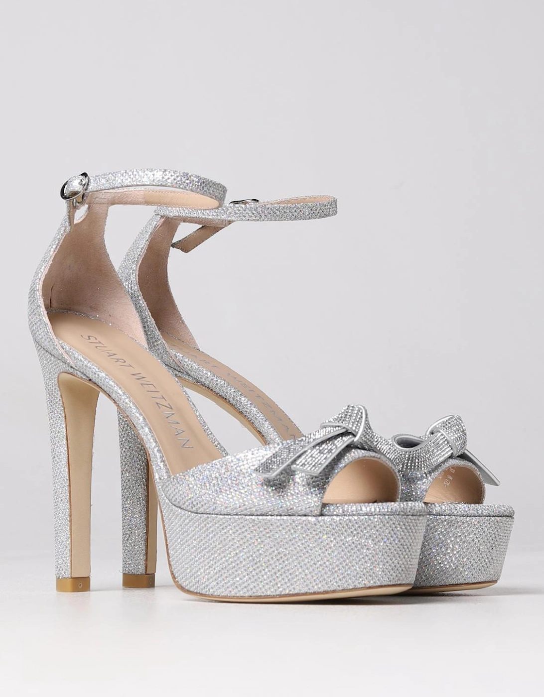 Nudist Song Platform Sandal Bow Detail