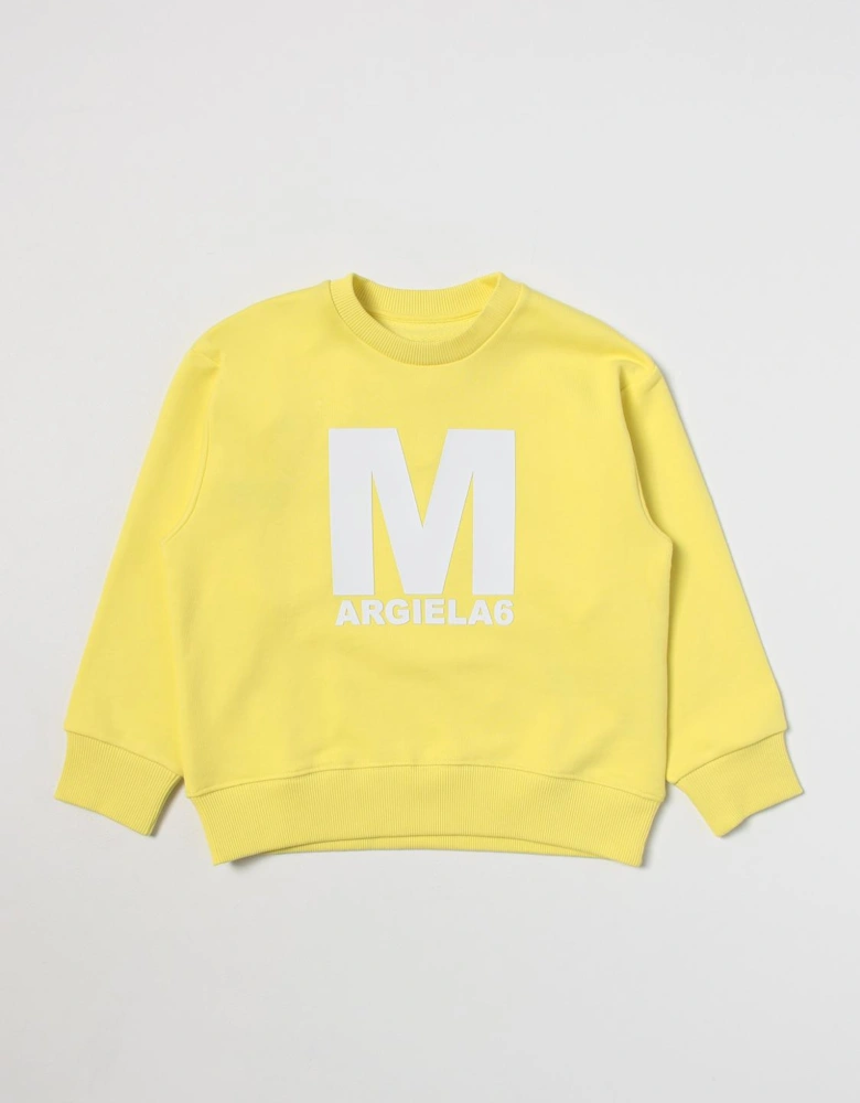 Kids Sweatshirt Letter Graphic