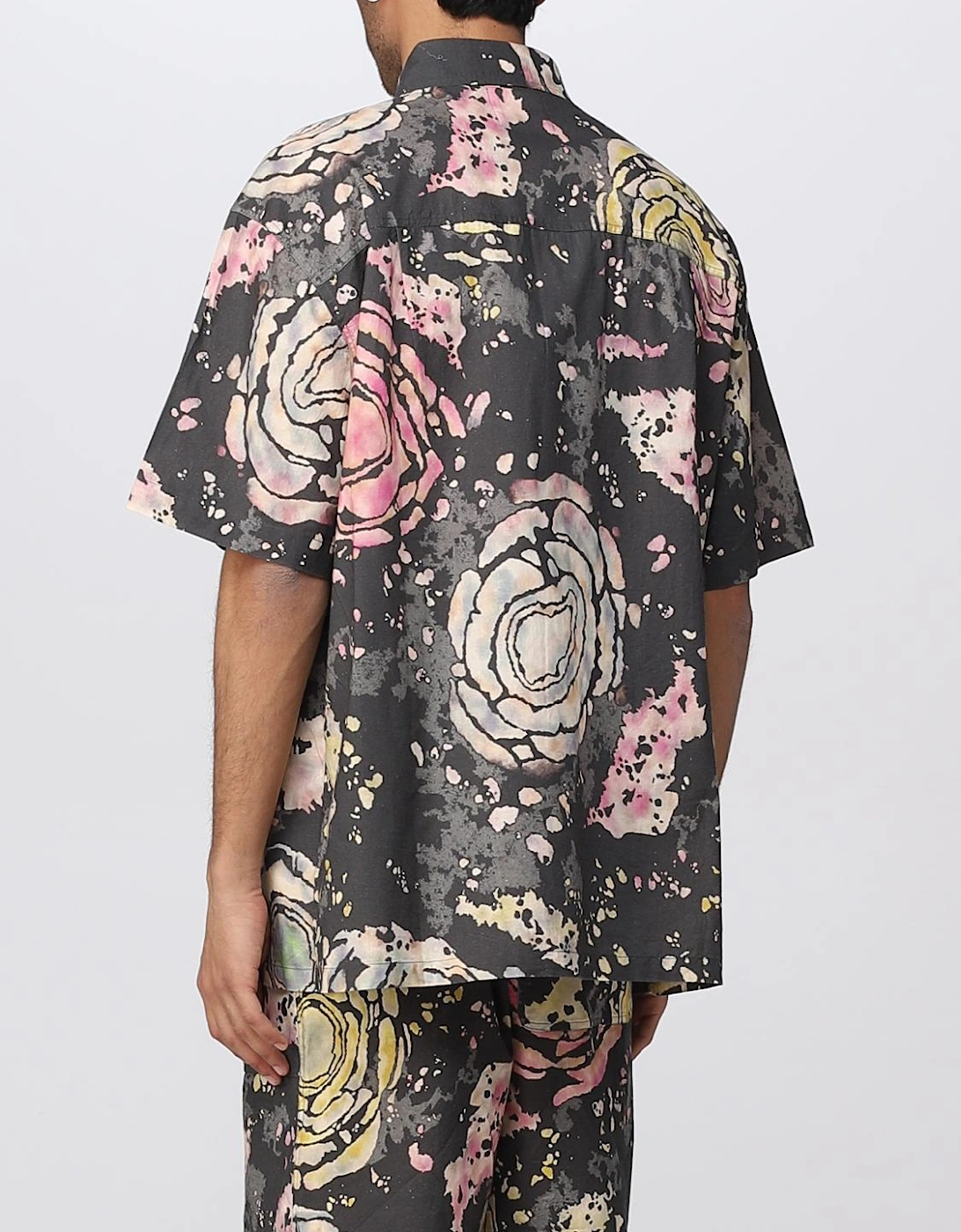 Floral Print Short Sleeve Shirt