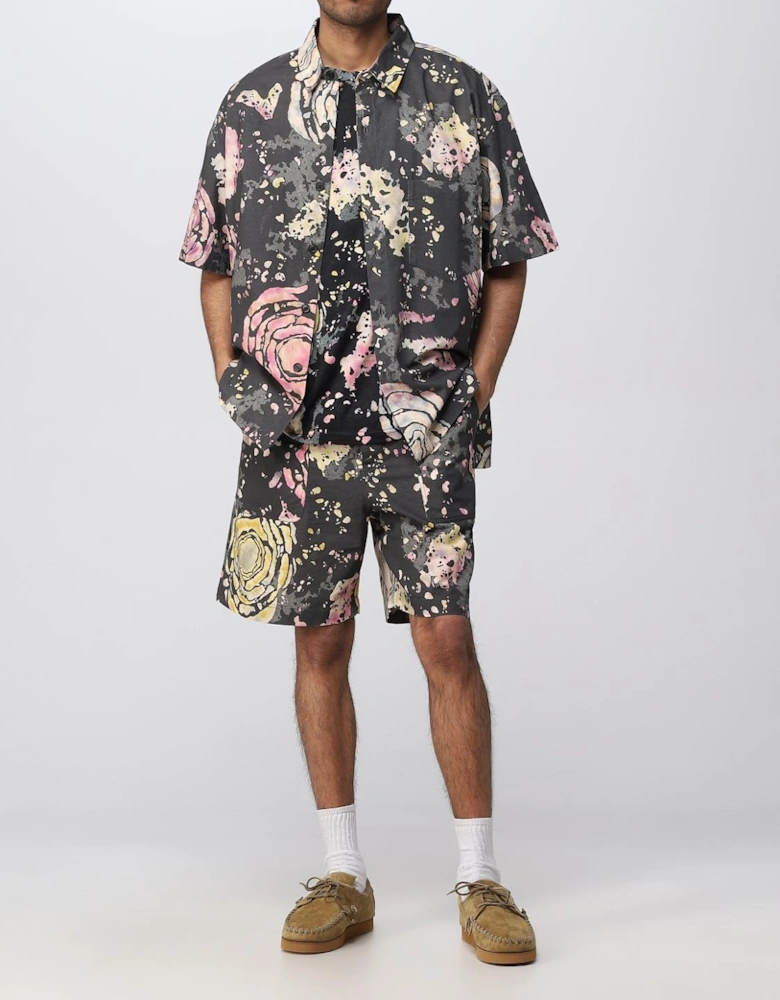 Floral Print Short Sleeve Shirt