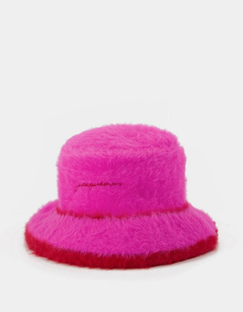 Le Bob Noeud Fuzzy Bucket Hat