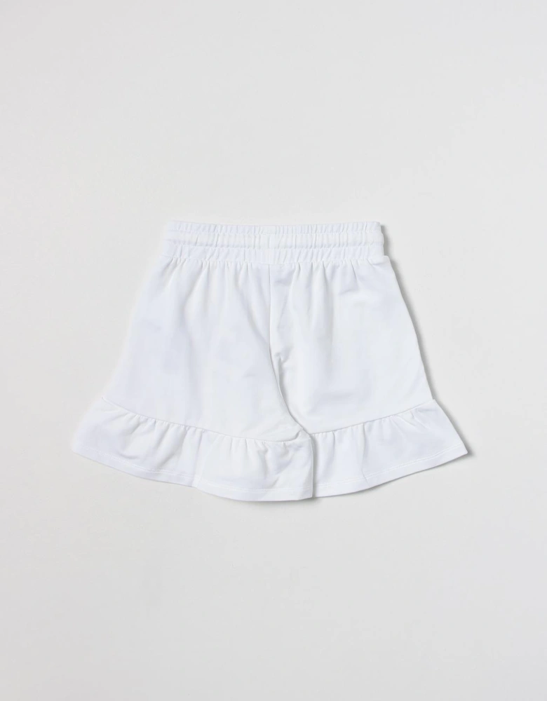Girls Ruffled Teddy Bear Skirt