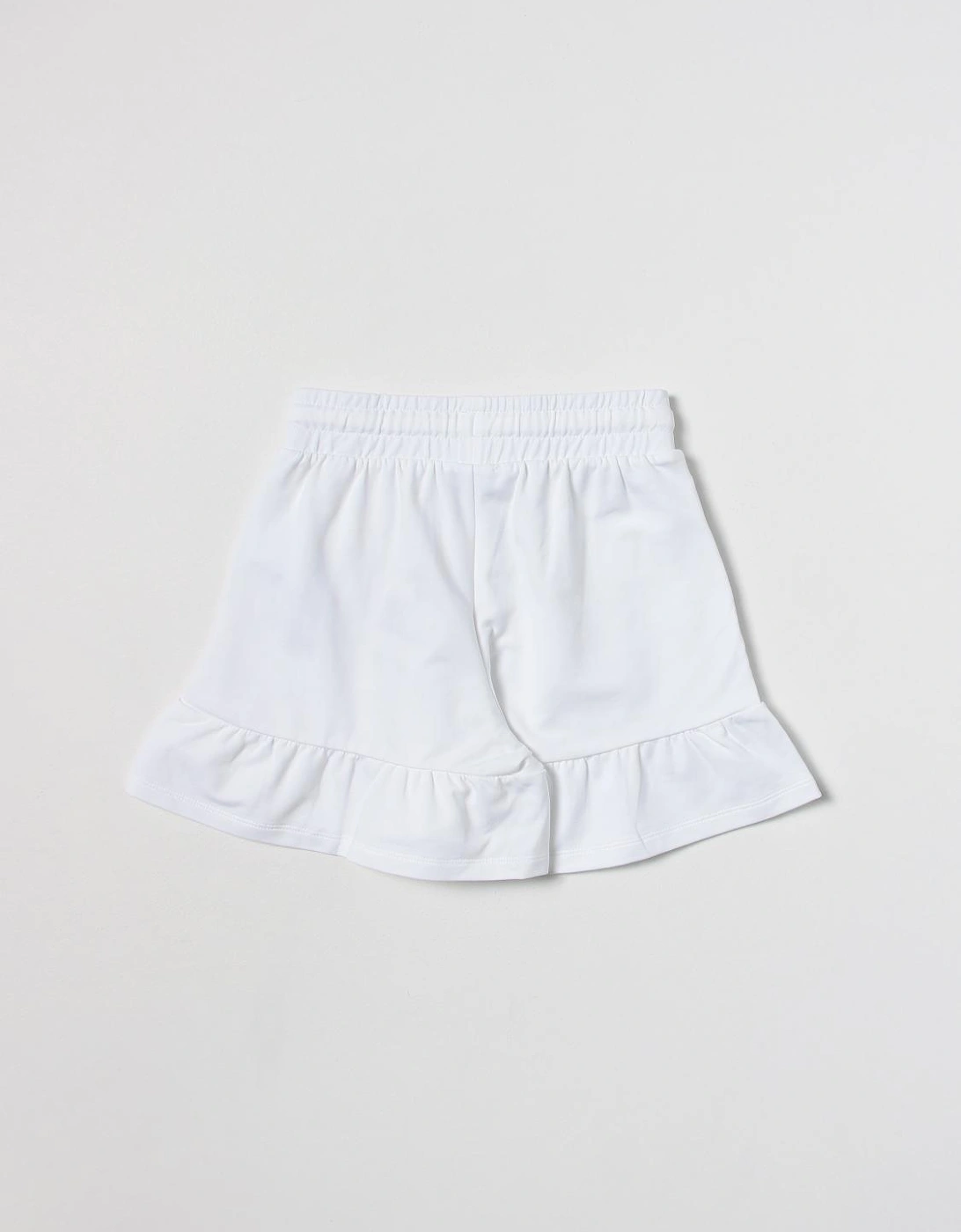 Girls Ruffled Teddy Bear Skirt
