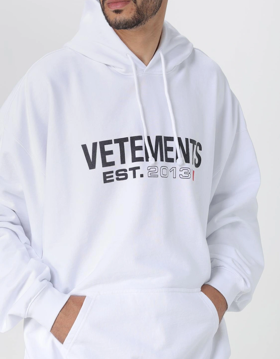 Logo Print Hoodie Oversized