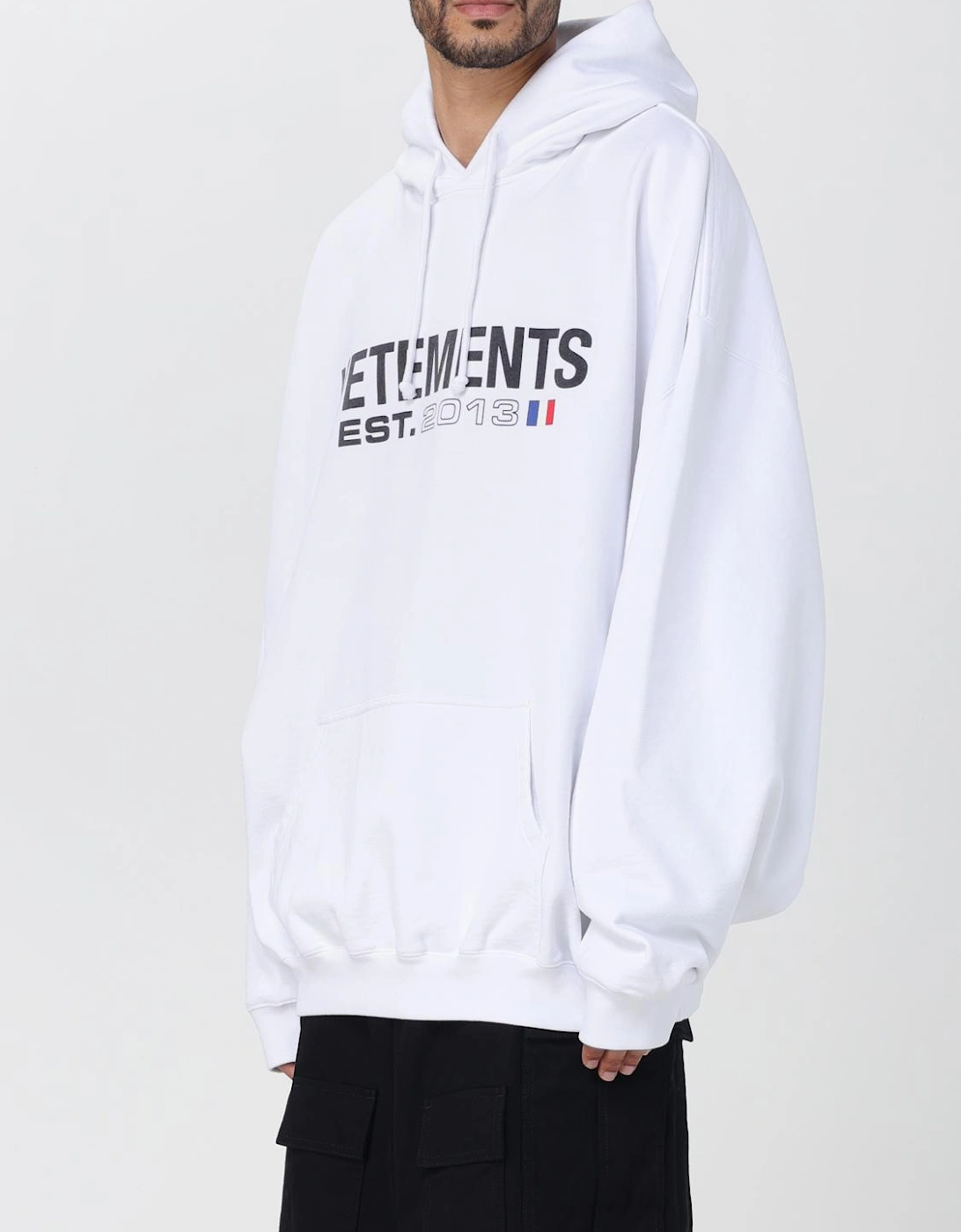 Logo Print Hoodie Oversized