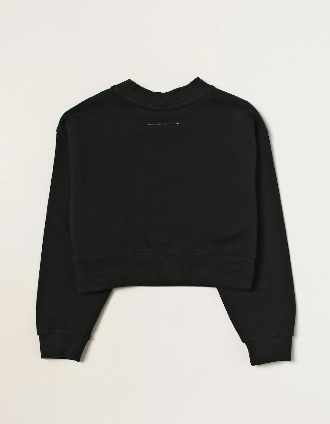 Cropped Sweatshirt Number 6 Graphic