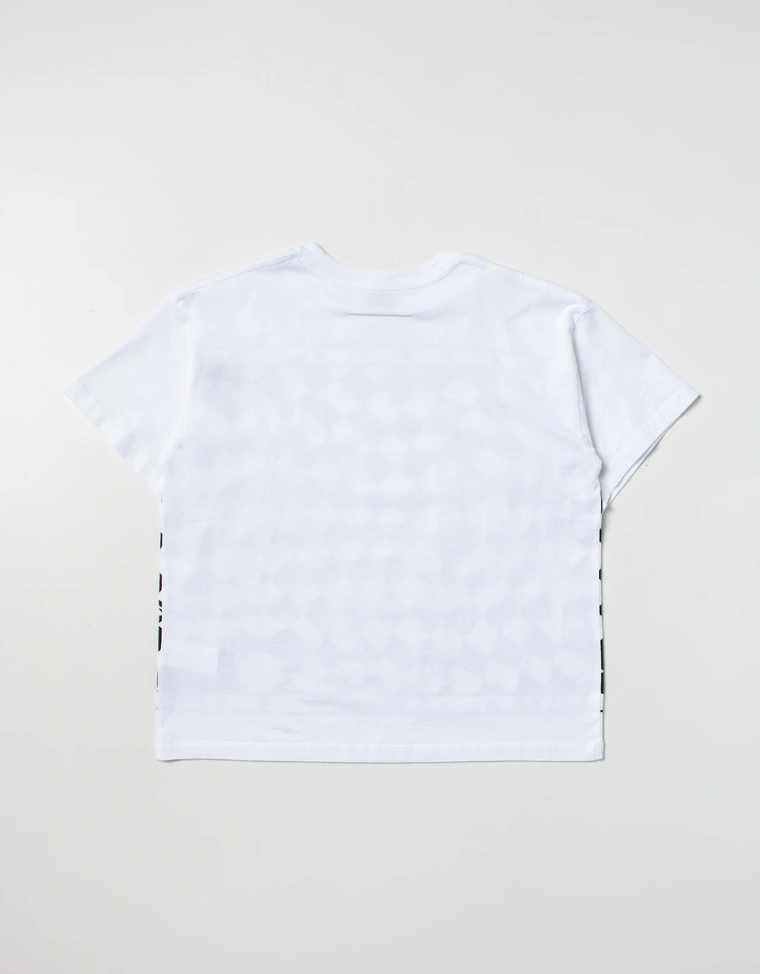 Checkered Print Graphic Tee