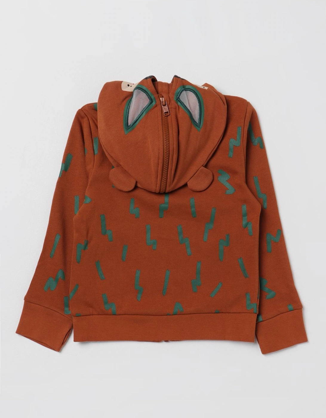 Kids Hoodie Monster Face ZipUp