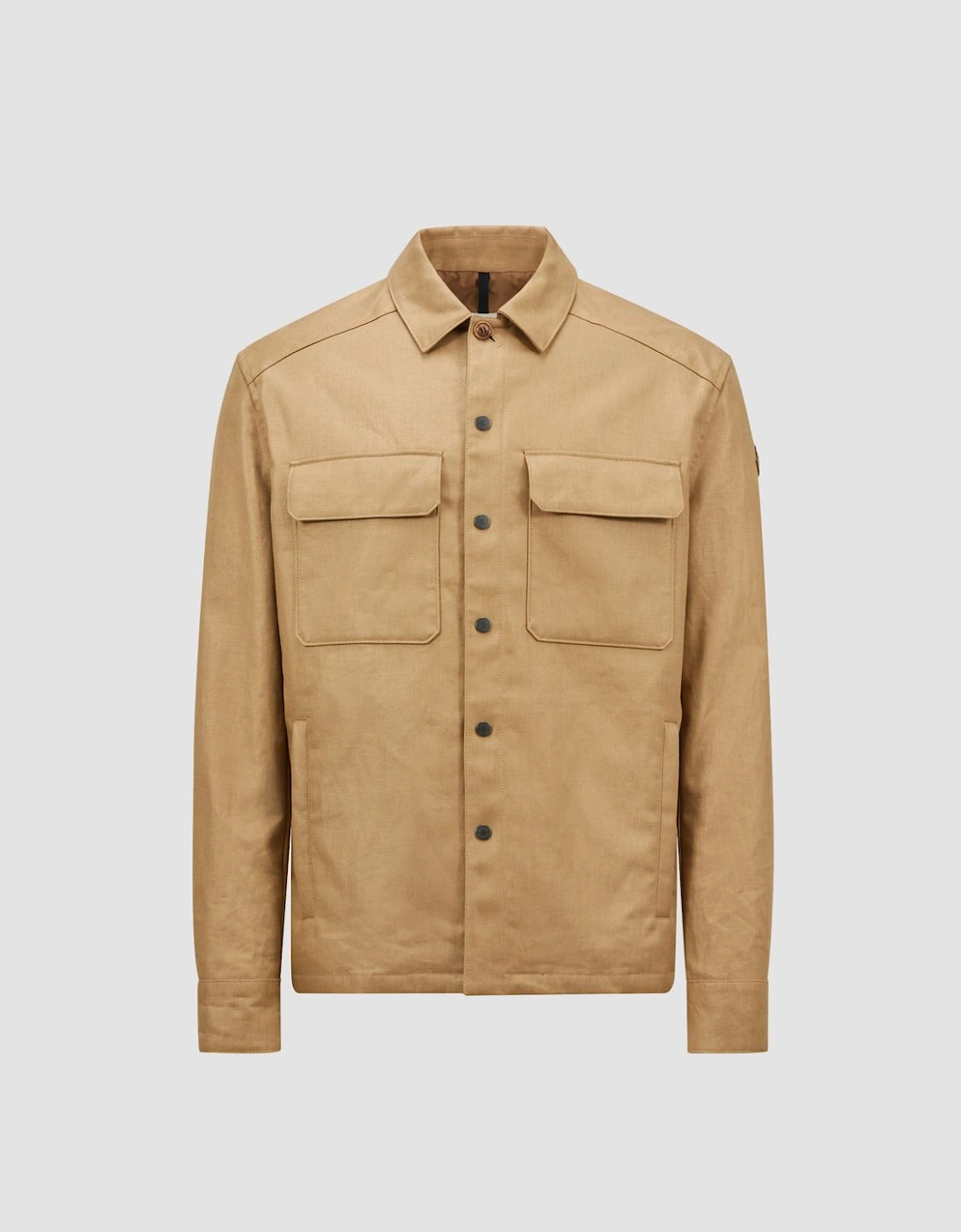 Linen Shirt Jacket with Pockets, 2 of 1