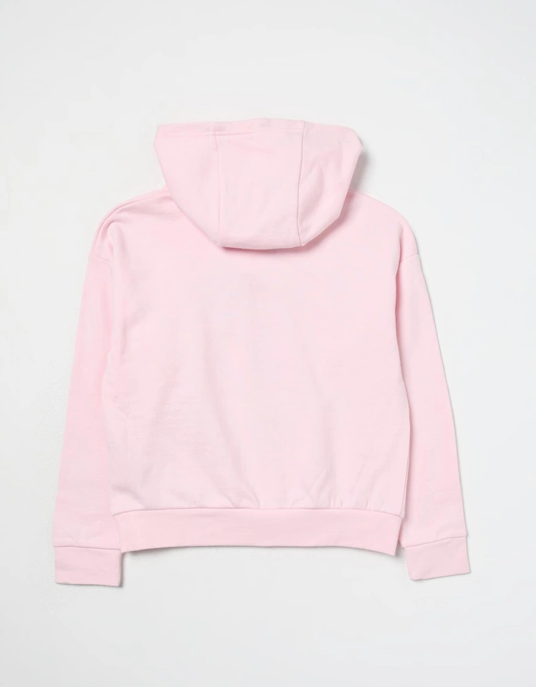 Girls Hoodie Embellished Logo