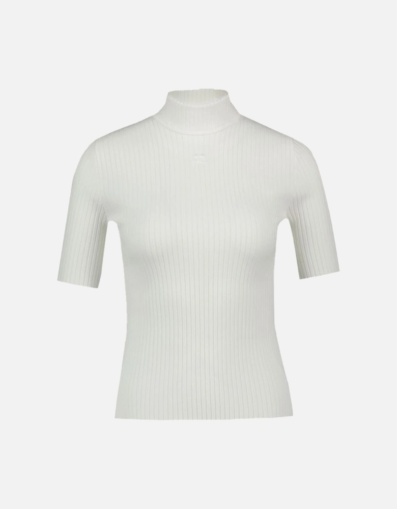 White Cotton Reedition Jumper T-Shirt