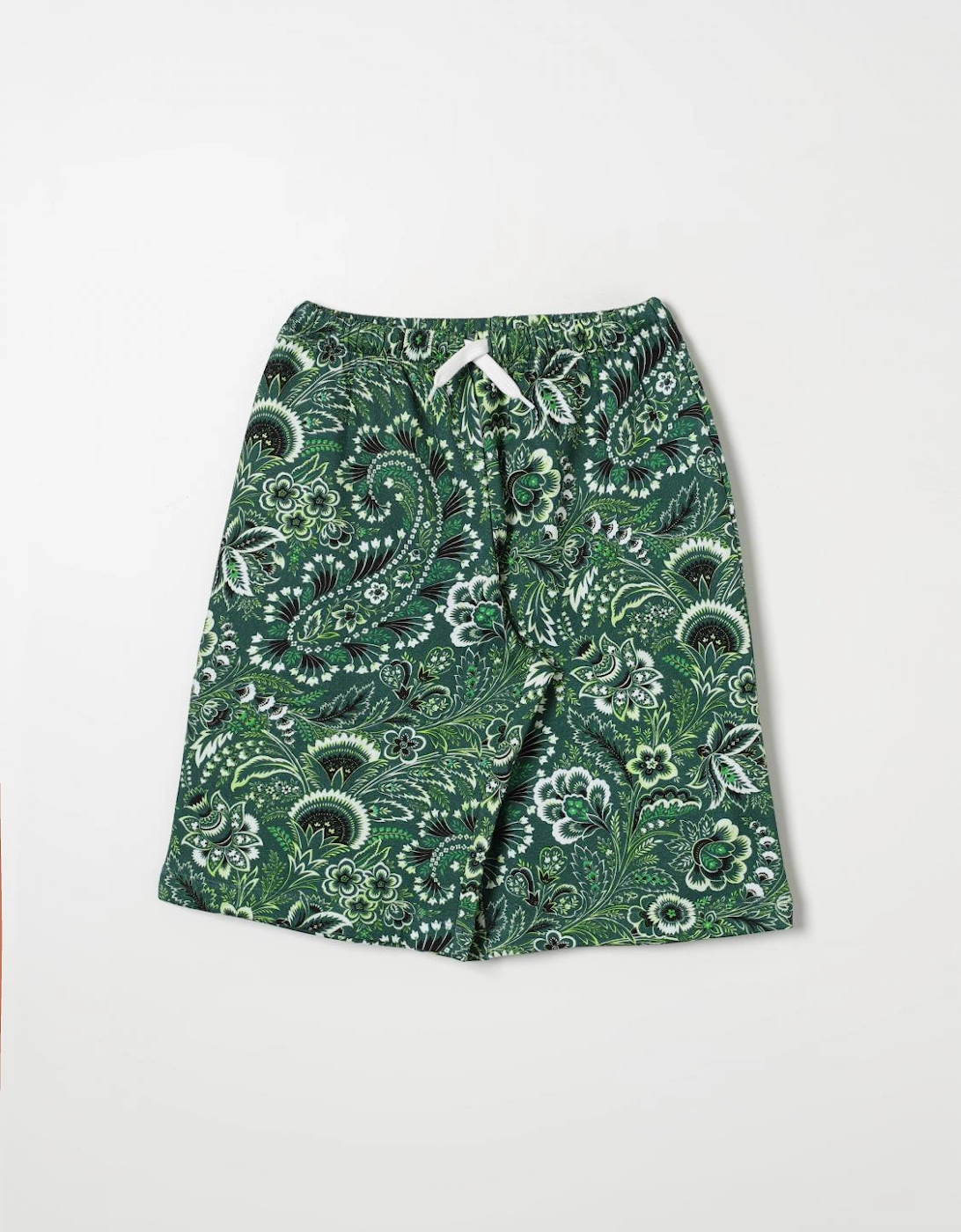 Paisley Print Drawstring Shorts, 4 of 3