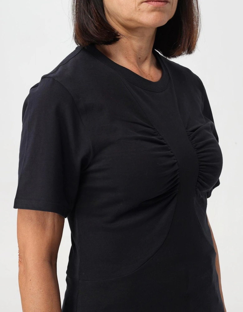 Gathered Detail Short Sleeve Top