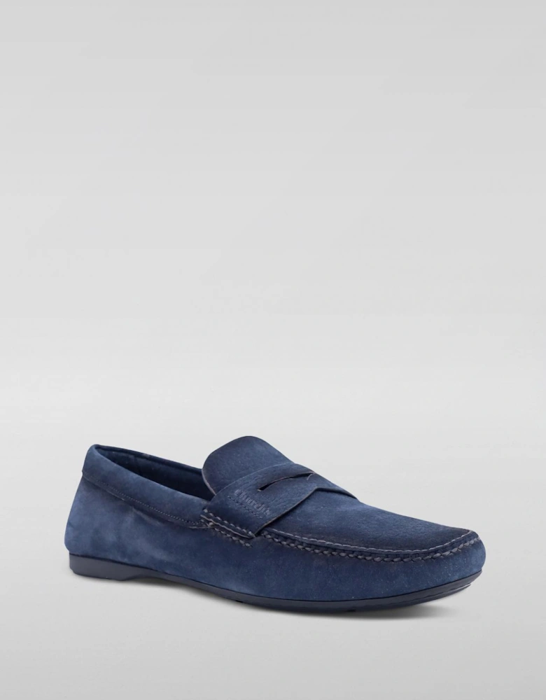 Suede Leather Loafers Casual Style