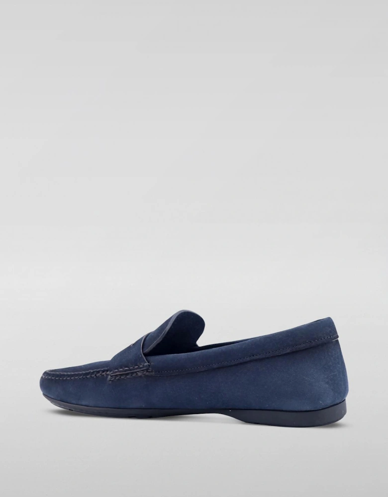 Suede Leather Loafers Casual Style