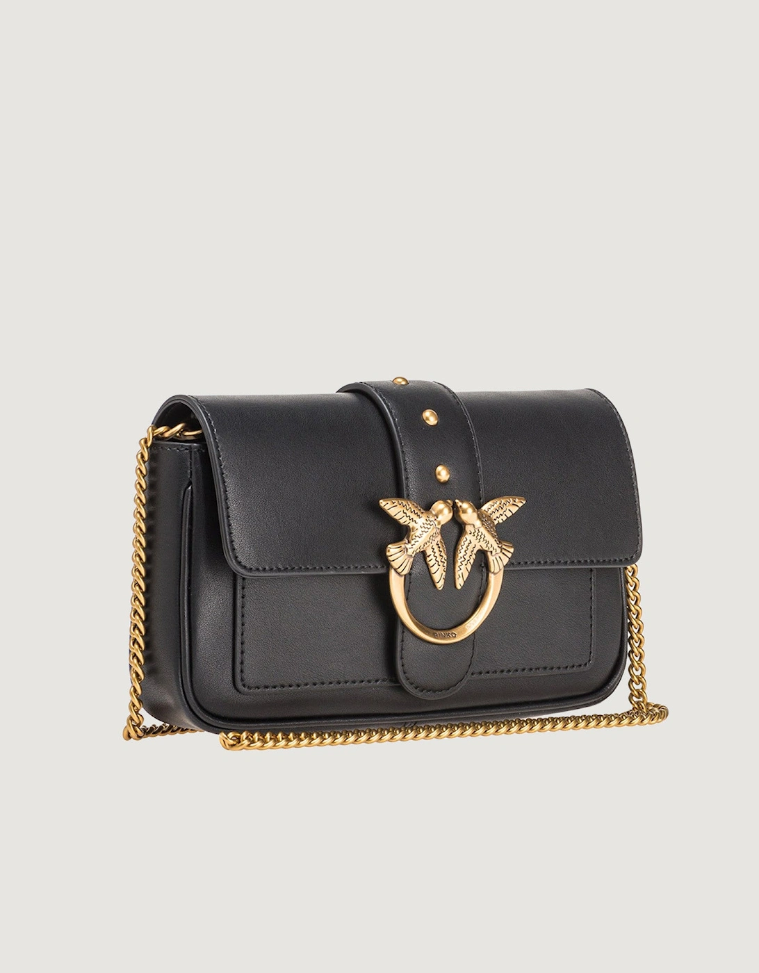 Leather Shoulder Bag with Adjustable Strap