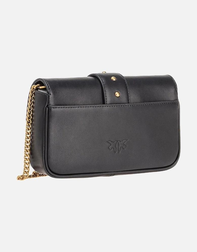 Leather Shoulder Bag with Adjustable Strap