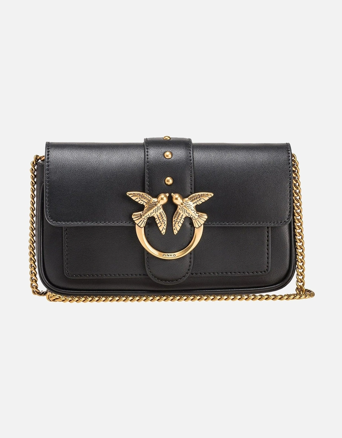 Leather Shoulder Bag with Adjustable Strap, 4 of 3