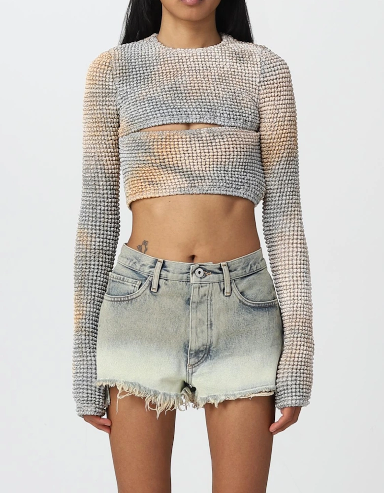CutOut Knit Pullover Sweater