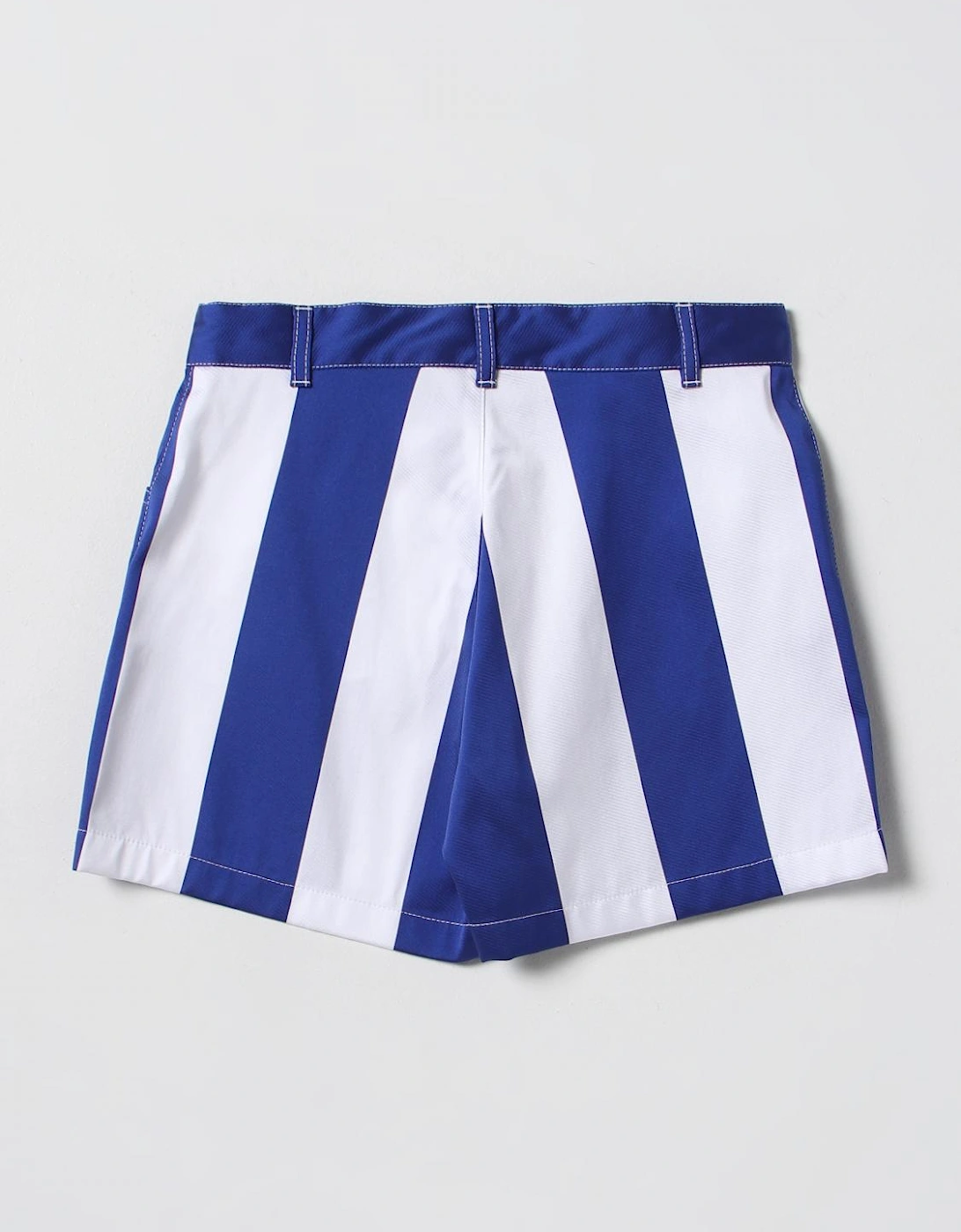 Kids Striped Shorts Embroidered Logo, 3 of 2
