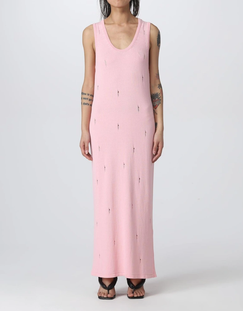 Sleeveless Knit Maxi Dress