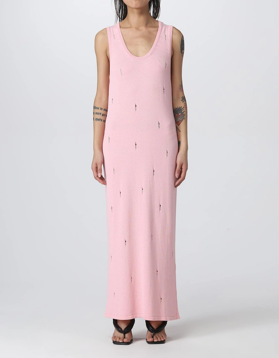 Sleeveless Knit Maxi Dress, 4 of 3