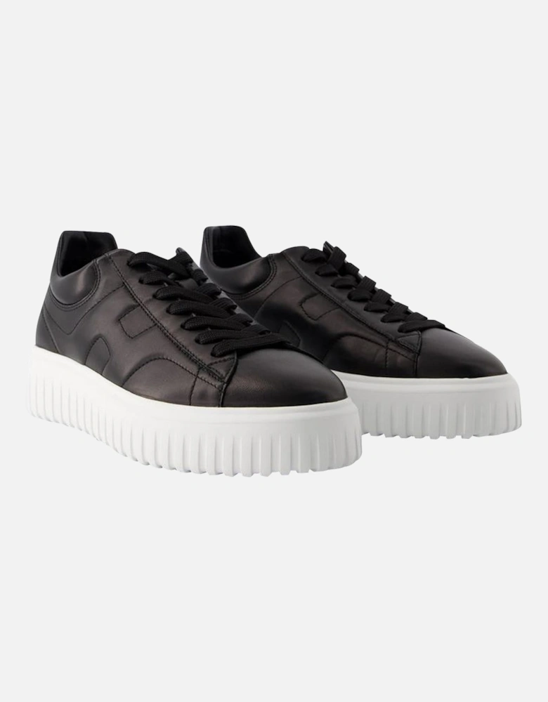 Platform Leather Sneakers