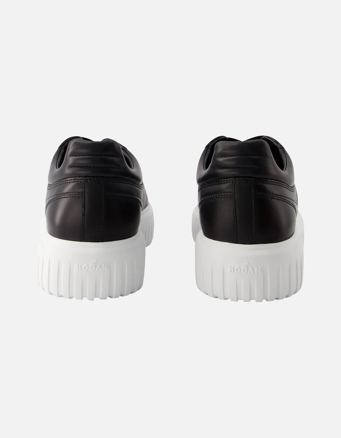 Platform Leather Sneakers
