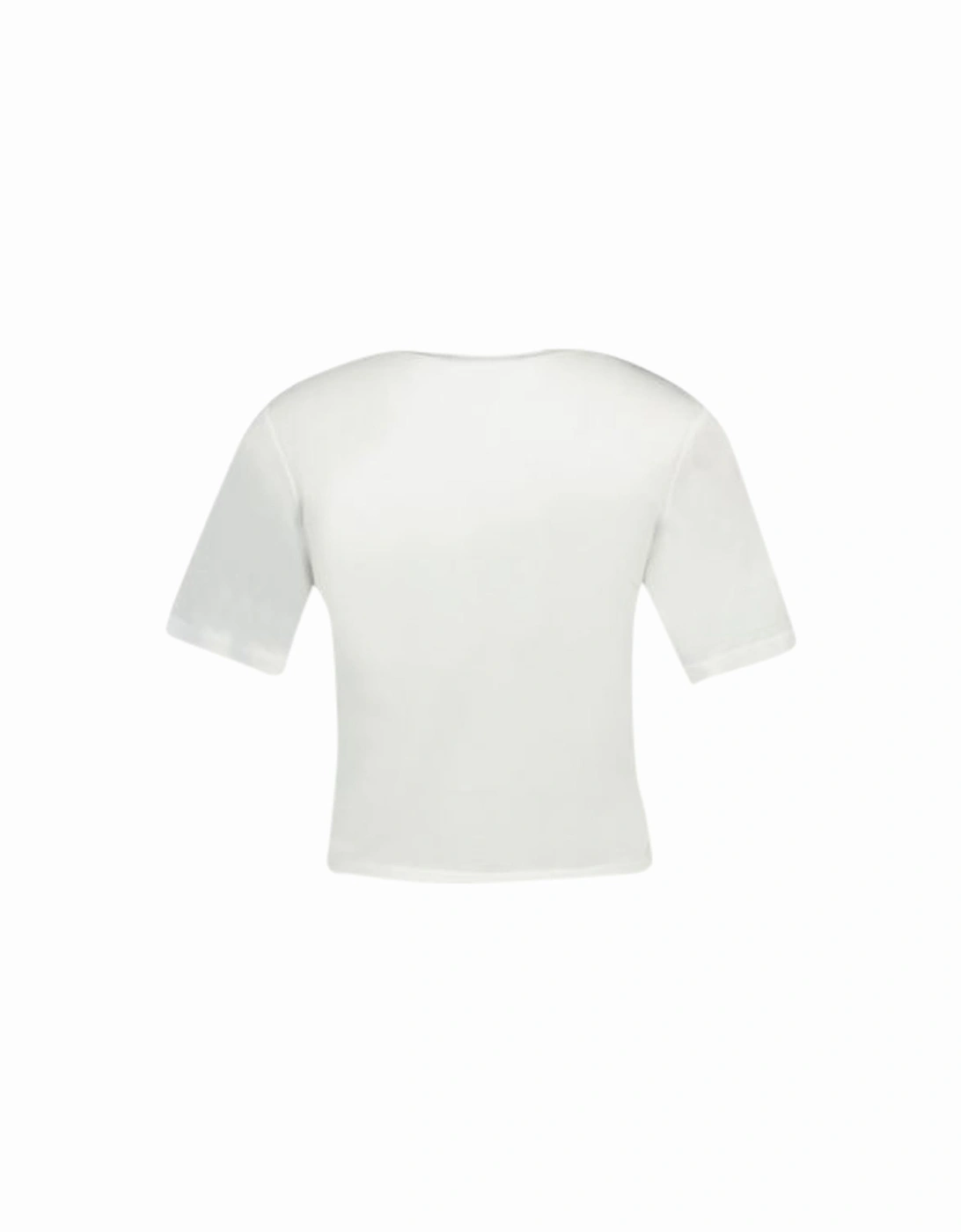 Elegant Top with Tie Details Stylish Short Sleeve Design