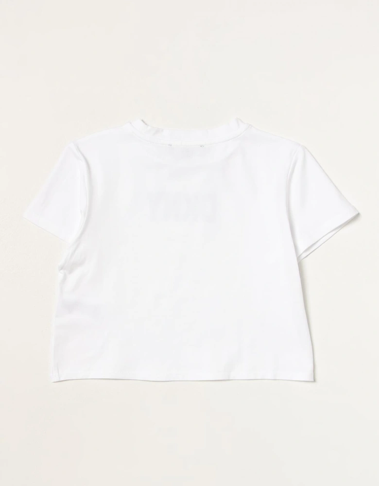 Cropped TShirt Logo Tee