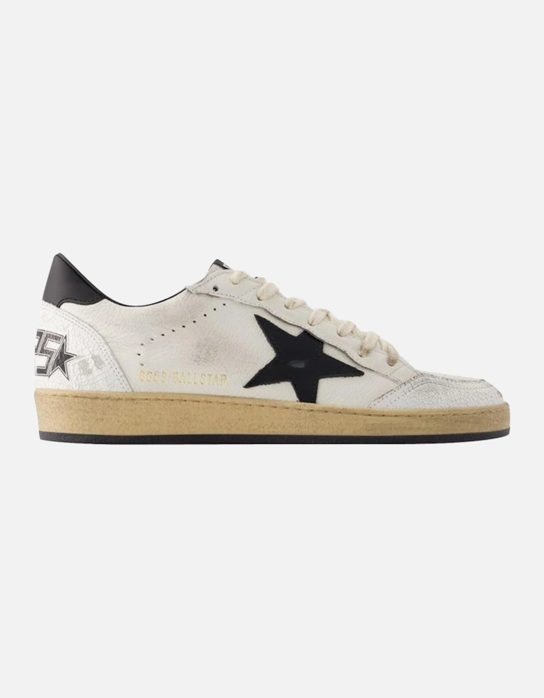 Smooth Leather High Top Sneakers