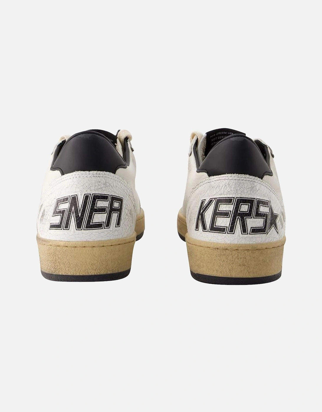 Smooth Leather High Top Sneakers