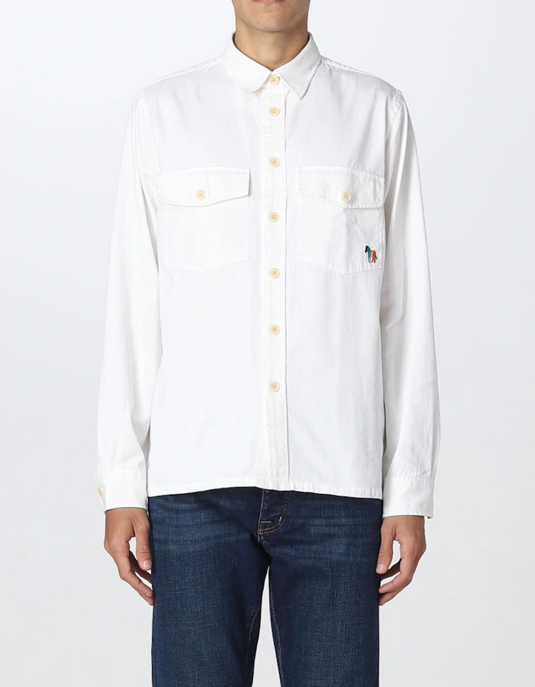 LongSleeve Casual Shirt with Chest Pockets