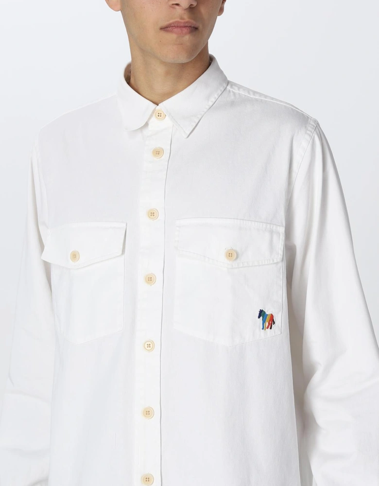 LongSleeve Casual Shirt with Chest Pockets