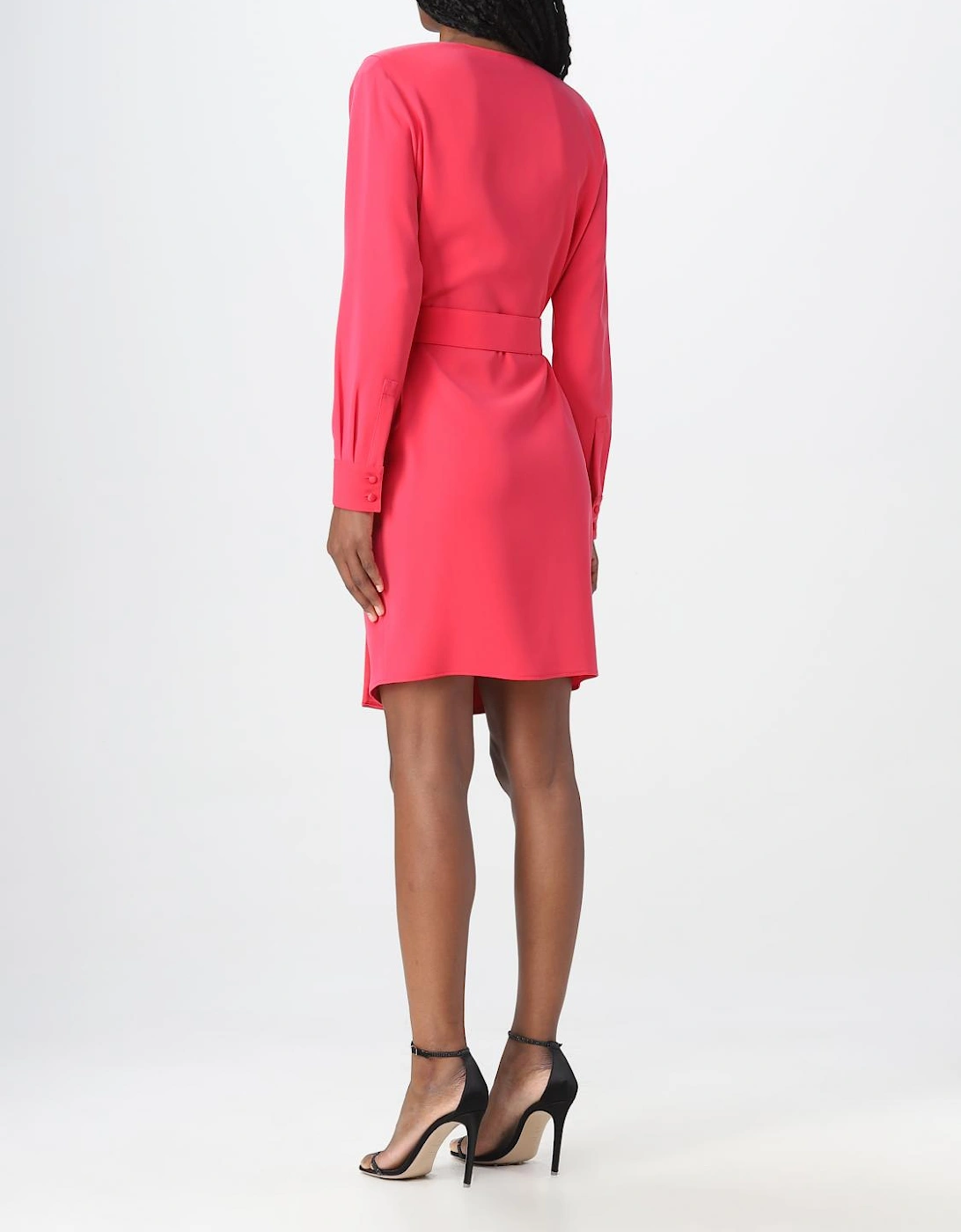 Crepe Mini Dress