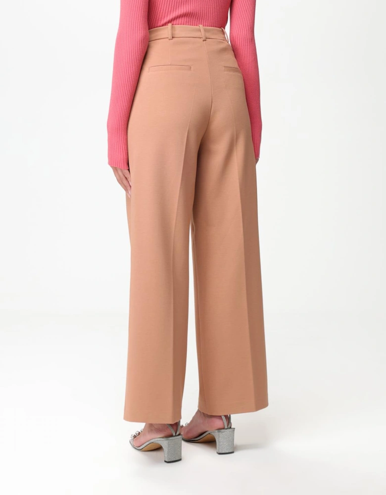 Wide Leg Cropped Trousers