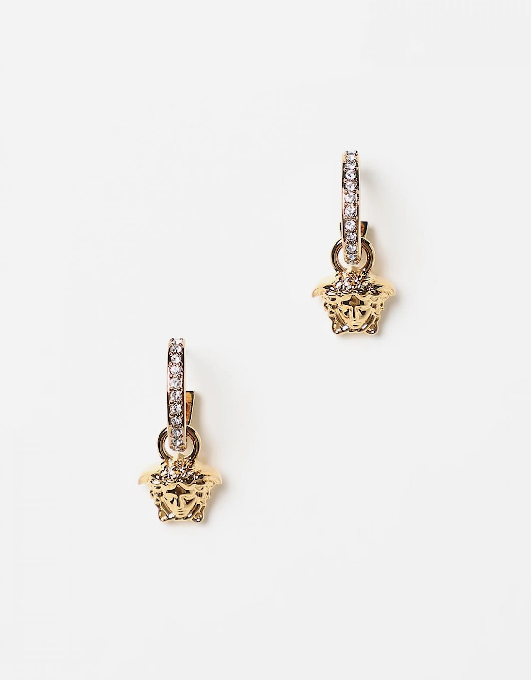 Medusa Head Drop Earrings Cubic Zirconia, 3 of 2